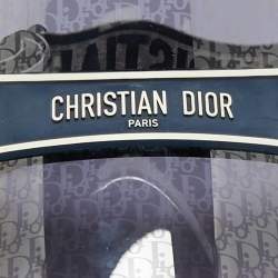 Pre Owned Christian Dior Navy Blue Oblique Dior DiorClub V1U Visor