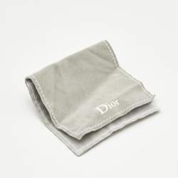 Pre Owned Dior Wings Crystals Gold Tone Earrings