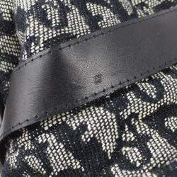 Dior Black Gray Canvas Trotter Hat 