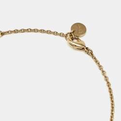 Dior Clair D Lune  Crystal Gold Tone Bracelet