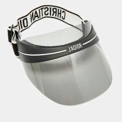 Pre Owned Dior Black/White DiorClub1 J'Adior Visor Hat