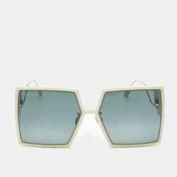 Dior White/Black Gradient SZJ1I 30 Montaigne Oversized Sunglasses