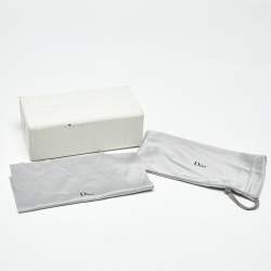 Pre Owned Dior Silver Mirrored Diorama1 Square Sunglasses
