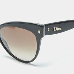 Pre Owned Dior Black Gradient 29AHA Les Marquises Mohotani Cat Eye Sunglasses