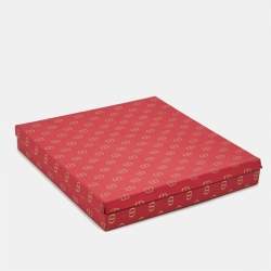 Pre Owned Christian Dior Chris Martin Limited Edition Multicolor Lurex Silk Scarf