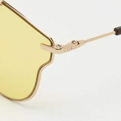 Pre Owned نظارة شمسية ديور "00هو سوريل بوب" أفيايتور ديور صفراء