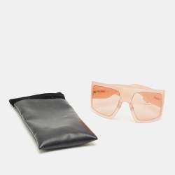 Pre Owned Dior Pink/Beige SoLight1 Shield Sunglasses