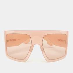 Pre Owned Dior Pink/Beige SoLight1 Shield Sunglasses