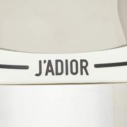 Pre Owned Dior White/Black DiorClub1 Sun Visor