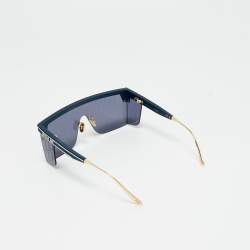 Pre Owned Christian Dior Navy Blue Oblique DiorClub M1U Mask Sunglasses