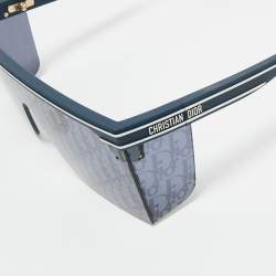 Pre Owned Christian Dior Navy Blue Oblique DiorClub M1U Mask Sunglasses