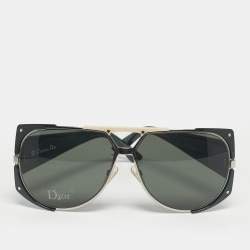 Pre Owned Dior Green PGD85 Enigmatic Oversized Sunglasses