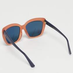 مملوكة مسبقًا نظارة شمسية ديور ديور غرافيك F عين القطة 3985O زرقاء/برتقالية