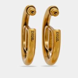 مملوكة مسبقًا أقراط ديور 30 مونتين سي دي ذهبية اللون حلقي