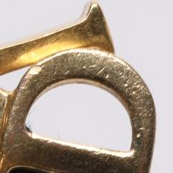 مملوكة مسبقًا قلادة ديور ليدي ديور قلادة معدن ذهبي اللون