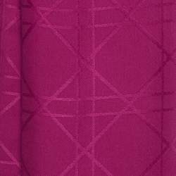 Pre Owned Dior Pink Cannage Silk & Wool Scarf 
