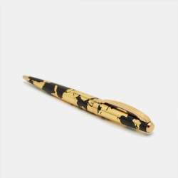 Pre Owned Dior Two Tone Metal Ballpoint Pen
