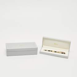 Pre Owned Dior Two Tone Metal Ballpoint Pen