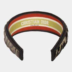 Pre Owned Dior Leopard Headband