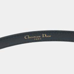 Pre Owned Dior Leather Belt
