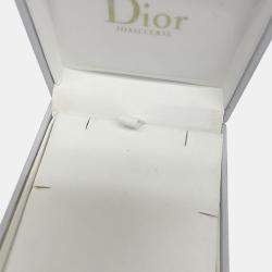 Pre Owned Christian Dior Rose Des Vents Yellow Gold 18K Turquoise Charm Bracelet Gold