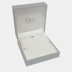 Pre Owned Christian Dior Rose Des Vents Yellow Gold 18K Turquoise Charm Bracelet Gold