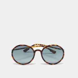 مملوكة مسبقًا Dior Tortoiseshell Brown SoStellaire2 Round Sunglasses