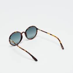 مملوكة مسبقًا Dior Tortoiseshell Brown SoStellaire2 Round Sunglasses