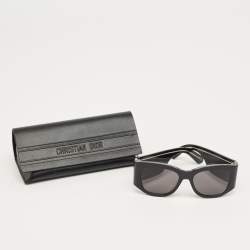 Pre Owned Dior Black Nuit S1L Frame Square Sunglasses
