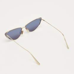 Pre Owned Dior Blue/Gold Tone MissDior B1U Cat Eye Sunglasses
