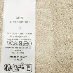 مملوكة مسبقًا Christian Dior Beige Lurex Logo Jacquard Mitzah