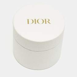 مملوكة مسبقًا Christian Dior Beige Lurex Logo Jacquard Mitzah