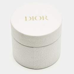 Pre Owned وشاح كريستيان ديور ميتزاه حرير طباعة زهور رمادية