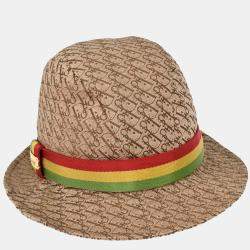 Pre Owned Christian Dior Trotter Hat Beige #57