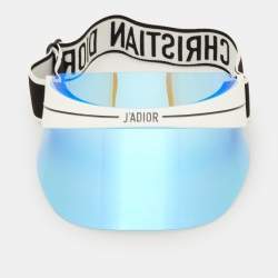 Pre Owned قبعة ديوركليب 1 واقية بإضاءة زرقاء لامعة من ديور