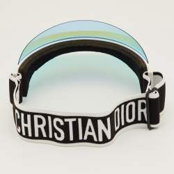 Pre Owned قبعة ديوركليب 1 واقية بإضاءة زرقاء لامعة من ديور