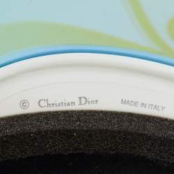 Pre Owned قبعة ديوركليب 1 واقية بإضاءة زرقاء لامعة من ديور