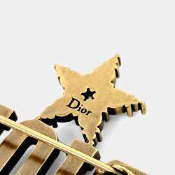 مملوكة مسبقًا Dior Gold Tone brooch