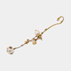Pre Owned Dior Gold Plated ear cuff