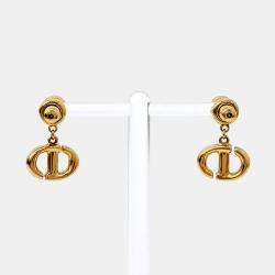 Pre Owned Dior Gold Plated earrings