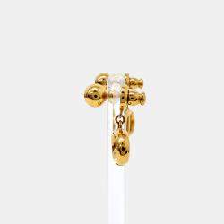 Pre Owned Dior Gold Plated earrings