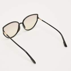 مملوكة مسبقًا نظارة ديور سوداء/صفراء متدرجة SoStellaire 4 كبيرة الحجم