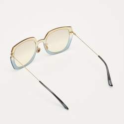 مملوكة مسبقًا نظارة شمسية ديور ألتيتيود1 3LGVC متدرجة وردية/صفراء كبيرة ال�حجم