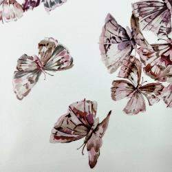 مملوكة مسبقًا وشاح ديور حرير متعدد الألوان