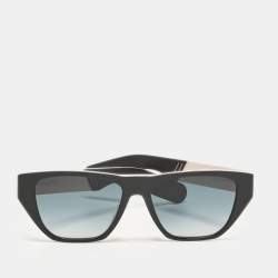 مملوكة مسبقًا Dior Black/Pink Gradient InsideOut2 Rectangle Sunglasses