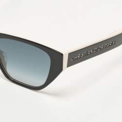 مملوكة مسبقًا Dior Black/Pink Gradient InsideOut2 Rectangle Sunglasses