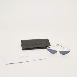 مملوكة مسبقًا Dior Blue/Gold Tone MissDior B1U Cat Eye Sunglasses