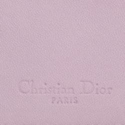 مملوكة مسبقًا Dior Lady Dior Pink Cannage Leather Passport Holder