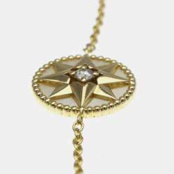 مملوكة مسبقًا سوار كريستيان ديور روز ديفان ذهب أصفر 18 قيراط ماس عرق اللؤلؤ