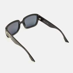 Pre Owned نظارة شمسية ديور دي ديور فريم PRN2K مربعة سوداء